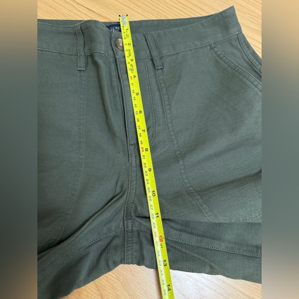 J.Crew Women’s Pants Style BT131 FA23 | Size P6 | 100% Cotton | Army Green | NWT - Picture 16 of 16